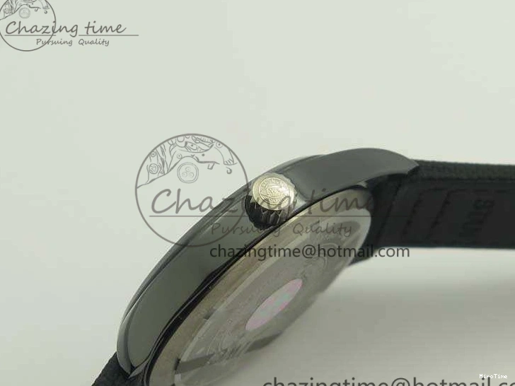 MIROTIME 0409 HighQuality Mark XVIII LAUREUS IW324703 Black Ceramic MKF Best Edition On Black Nylon Strap A 7218